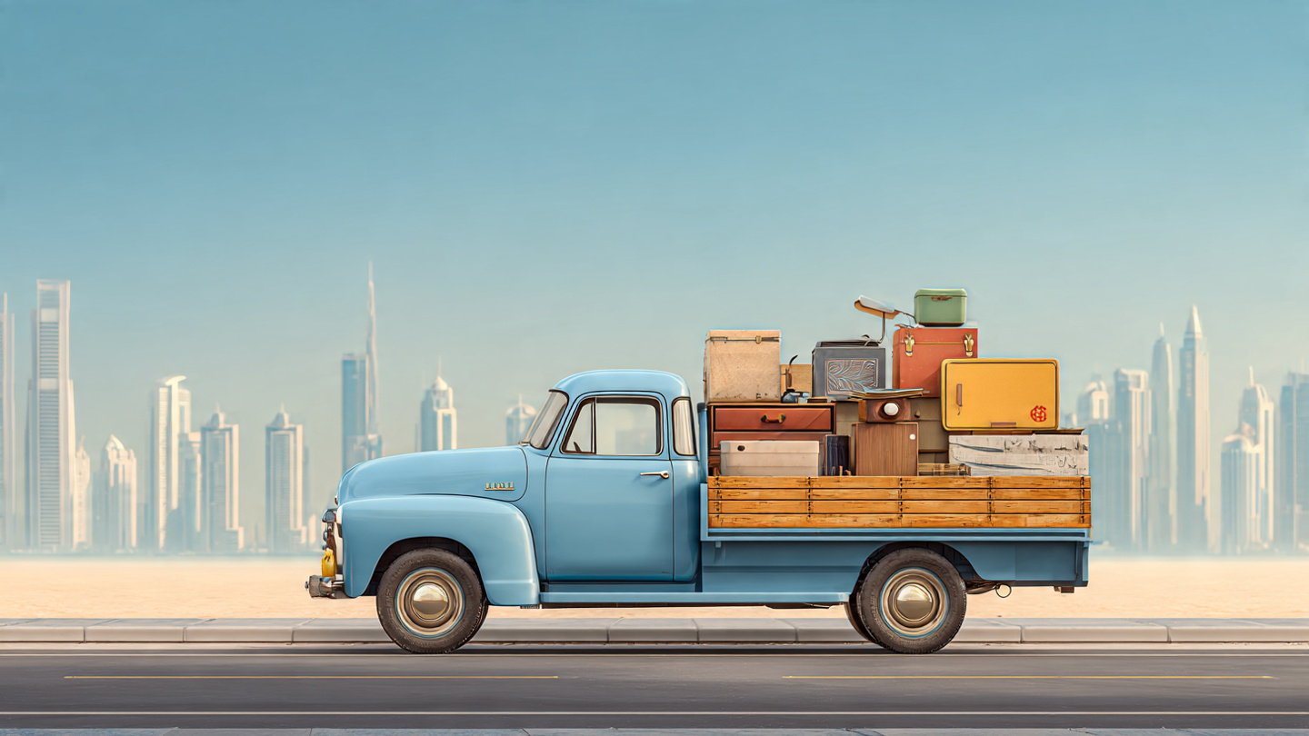 load up junk removal garbage collection dubai.