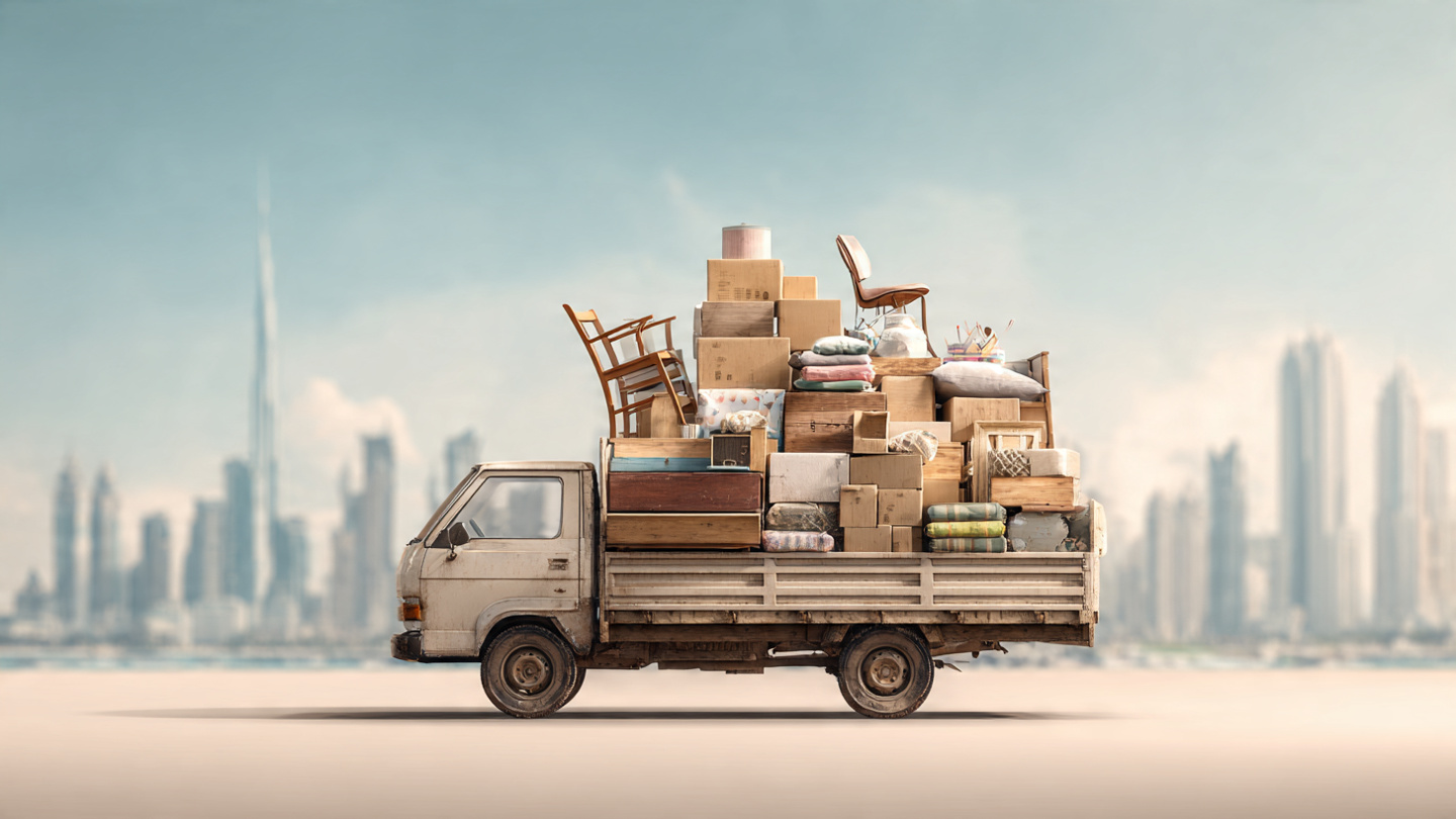 load up junk removal garbage collection dubai.